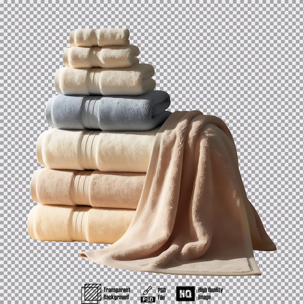 PSD luxurious bath towel