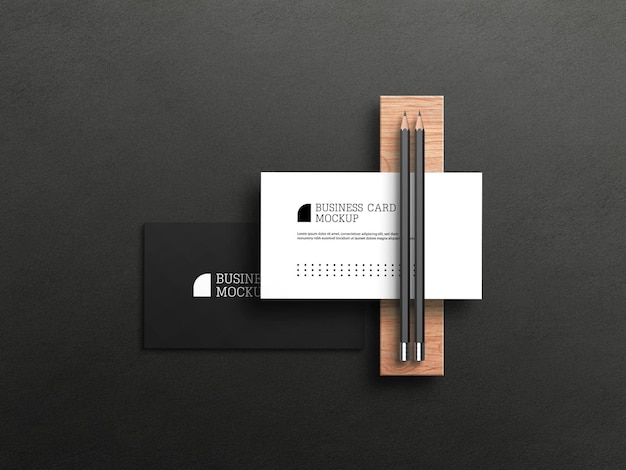 Luxury business card mockup