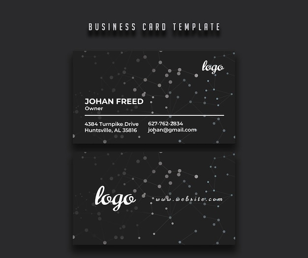 luxury business card