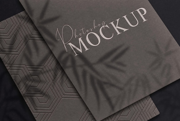 Luxury Paper Embossed Mockup