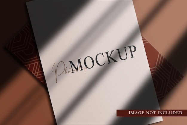 PSD luxury paper view mockup