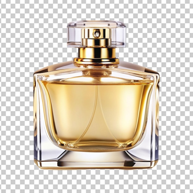 luxury perfume bottle Transparent background