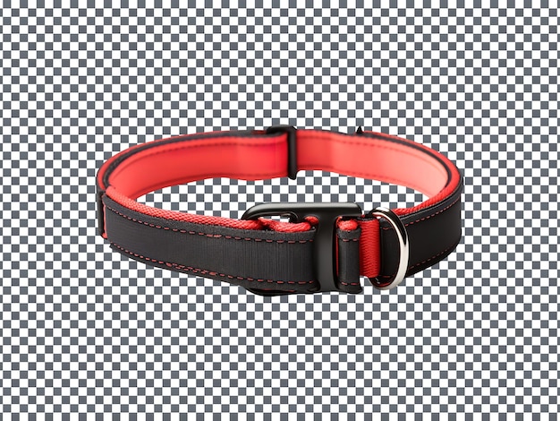 PSD luxury pet collar isolated on a transparent background