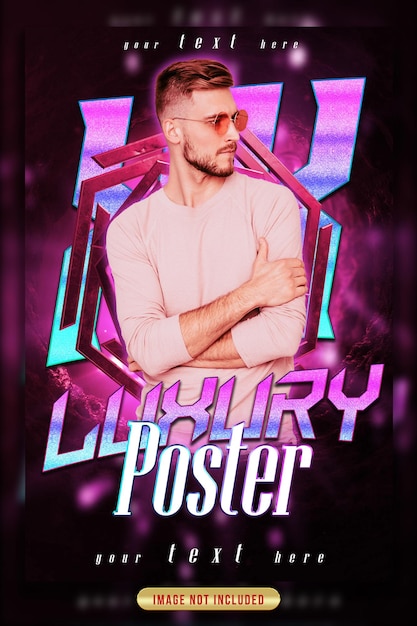 luxury poster