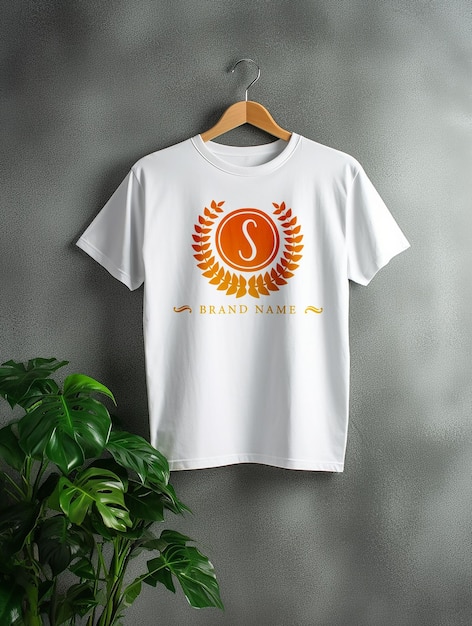 Luxury tshirt mockup design psd