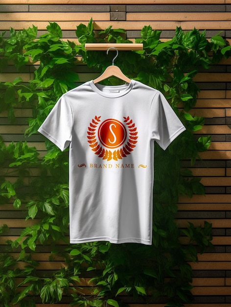 Luxury tshirt mockup design psd