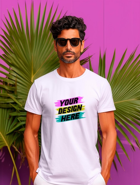 Luxury tshirt mockup design psd