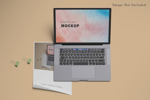 PSD macbook pro mockup