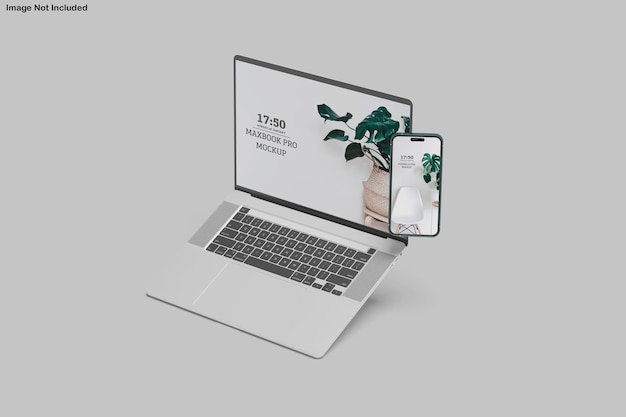 Macbook Pro &amp; Phone Mockup