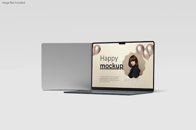 mackbook pro air mockup and phone