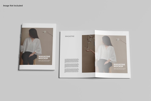 Magazine A4 Mockup