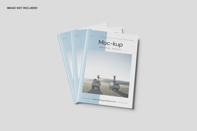 Magazine Katalog A4 Mockup