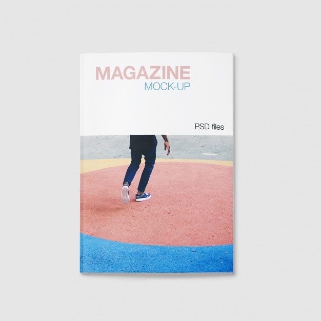 PSD magazine mock up design