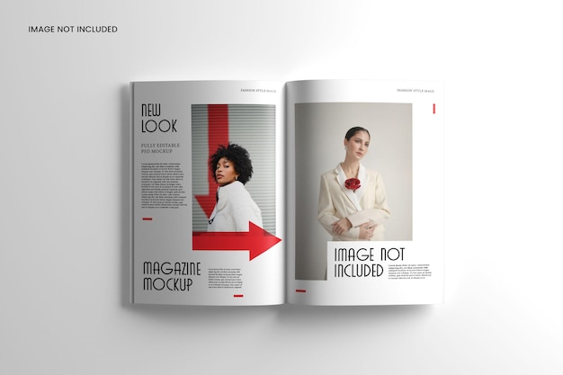 PSD magazine mockup