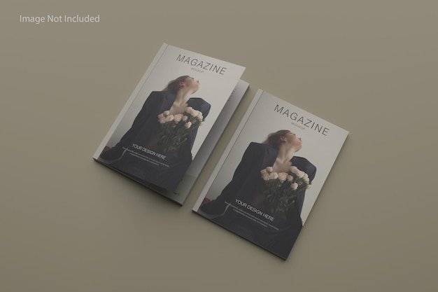 Magazine mockup