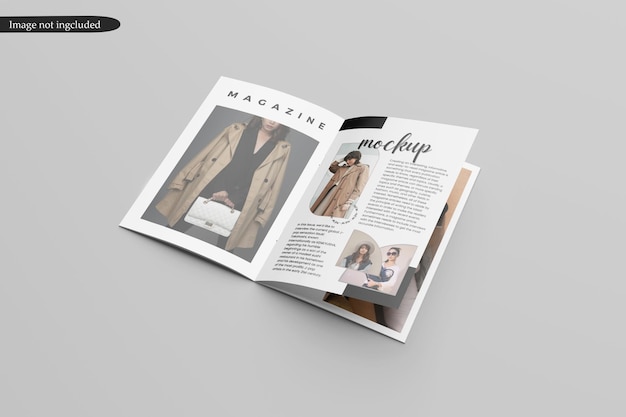 Magazine mockup