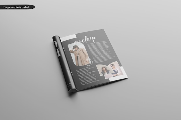 Magazine mockup