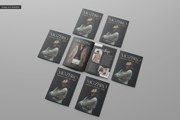 Magazine mockup