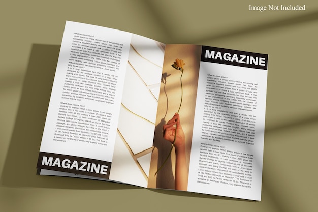 Magazine mockup