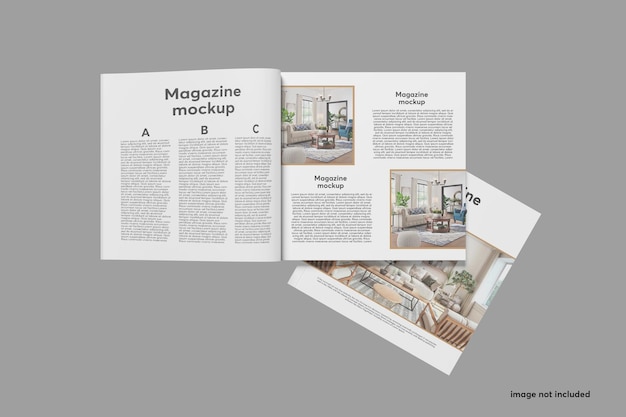 Magazine mockup