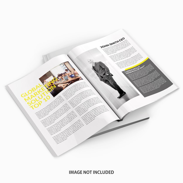 Magazine Mockup 