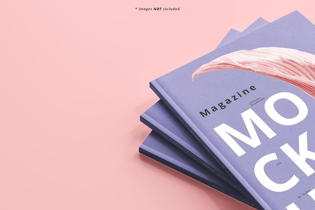 PSD magazines mockup