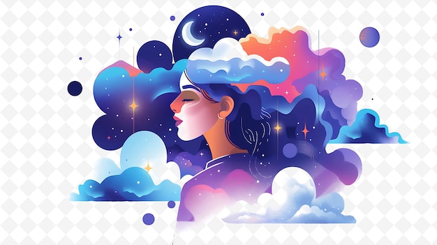 PSD mages creating illusions design is surreal and dreamlike inc flat illustration festival theme art