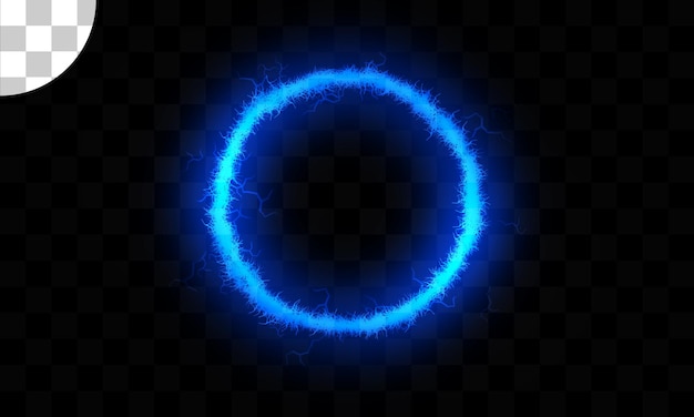 Magic circle isolated on transparent