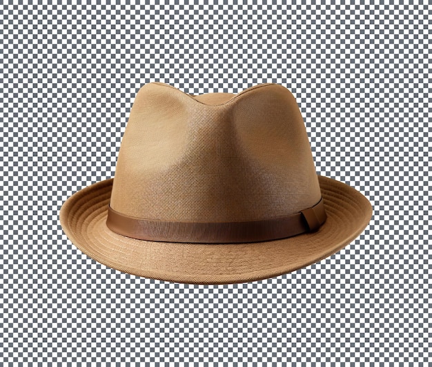 Magnificent Fedora isolated on transparent background