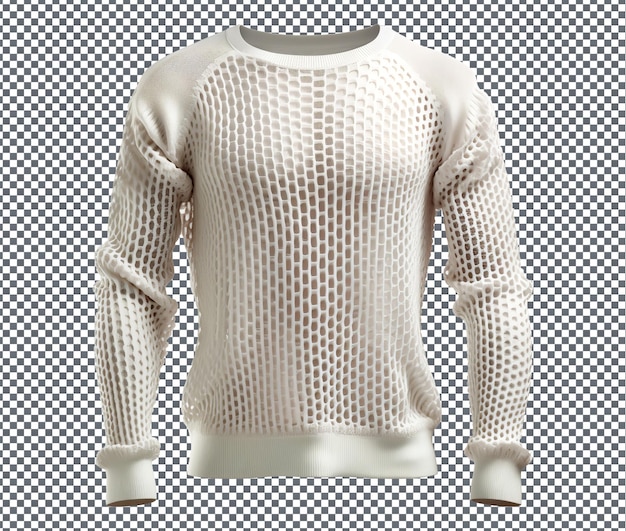 Magnificent Mesh Sweater isolated on transparent background