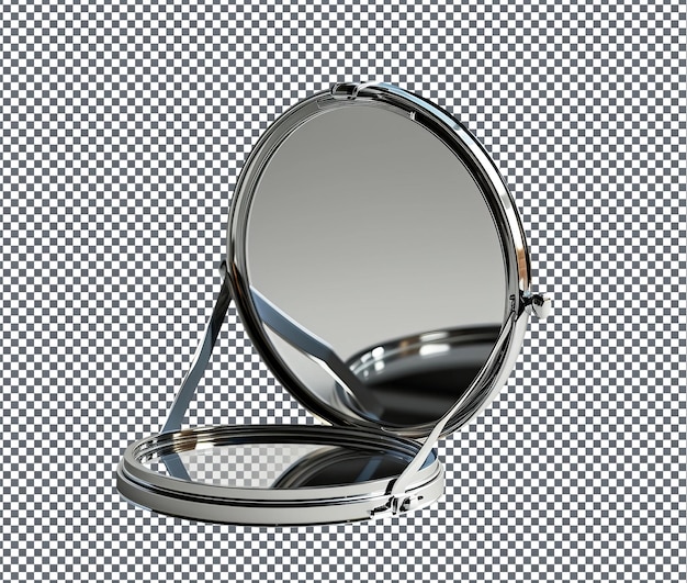 PSD magnificent mirror compact isolated on transparent background