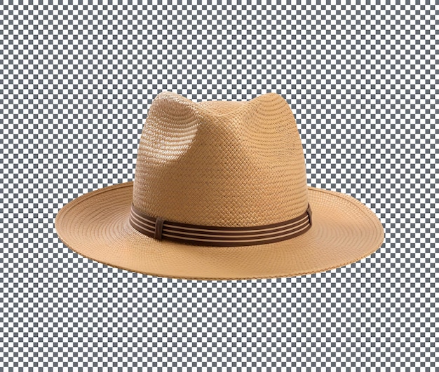 Magnificent Panama Hat isolated on transparent background