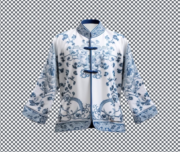 Magnificent Porcelain Tang Suit isolated on transparent background