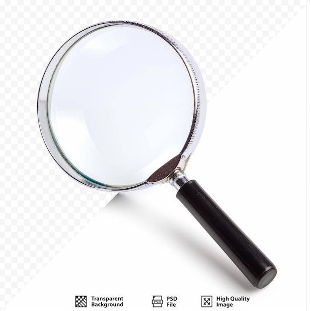 Magnifying Glass Isolated On White isolated background