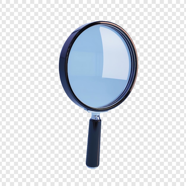 a magnifying glass with the word  the word  on it