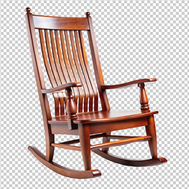 mahogany rocking chair