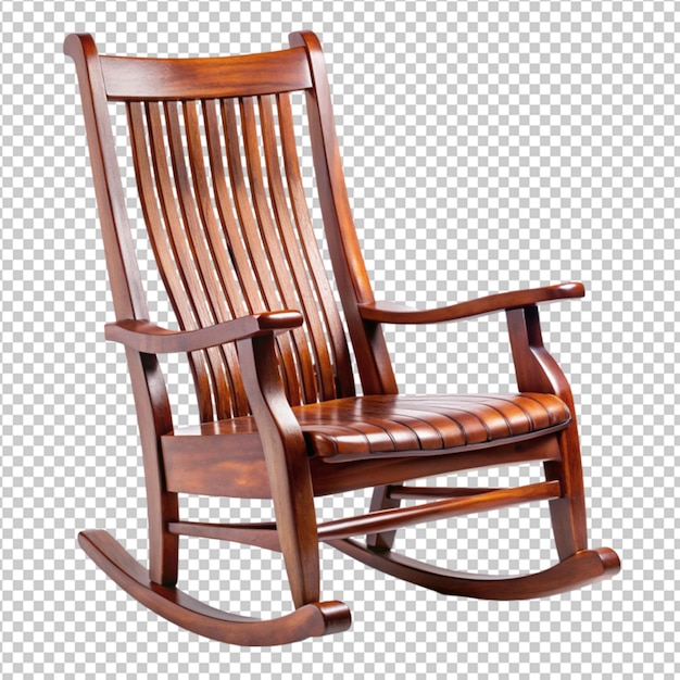 mahogany rocking chair