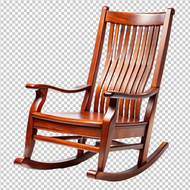 mahogany rocking chair