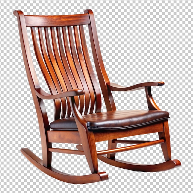 mahogany rocking chair