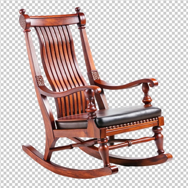 mahogany rocking chair