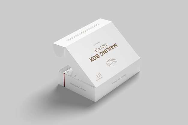 Mailing box mockup