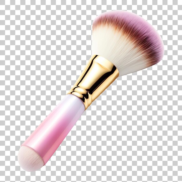 Makeup brush isolated on transparent background PNG