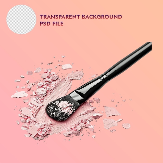 PSD makeup cosmetics products transparent background psd file