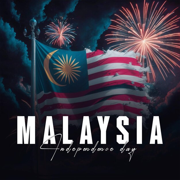 PSD malaysia independence day design