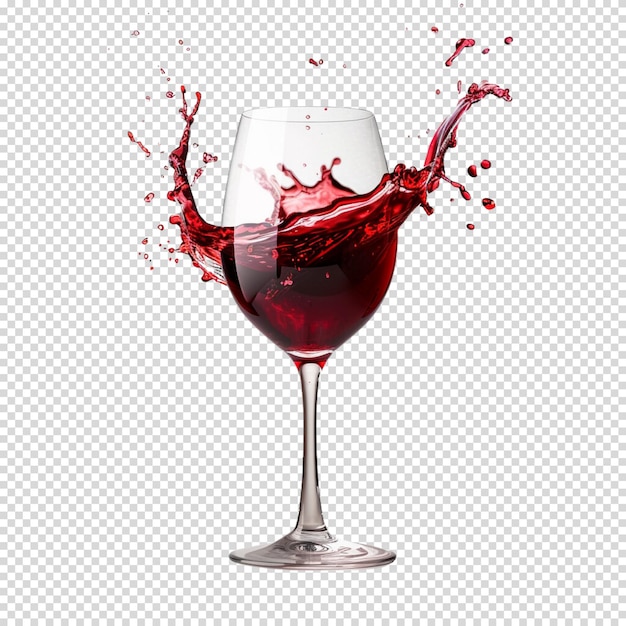 Malbec world day and Wine isolated on transparent background