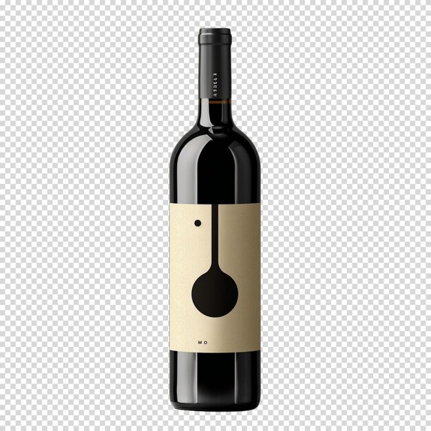 Malbec world day and Wine isolated on transparent background