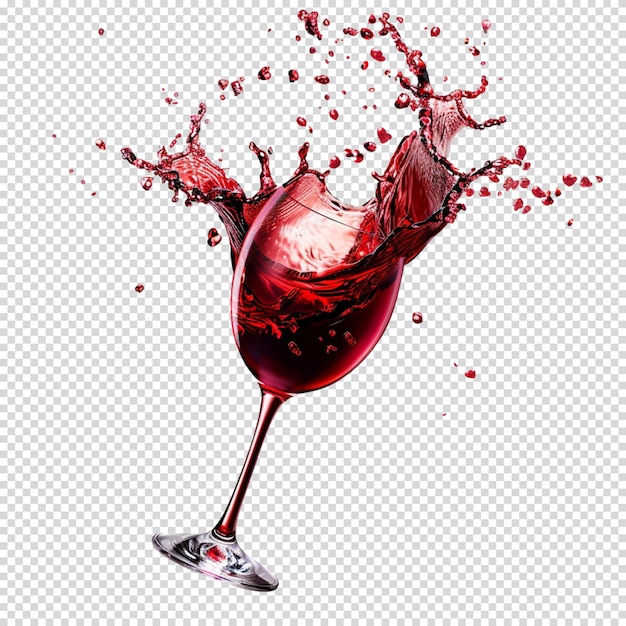 Malbec world day and Wine isolated on transparent background