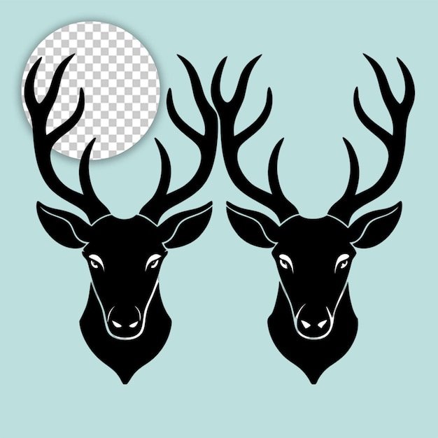 PSD male elk surrounded by grass and trees on transparent