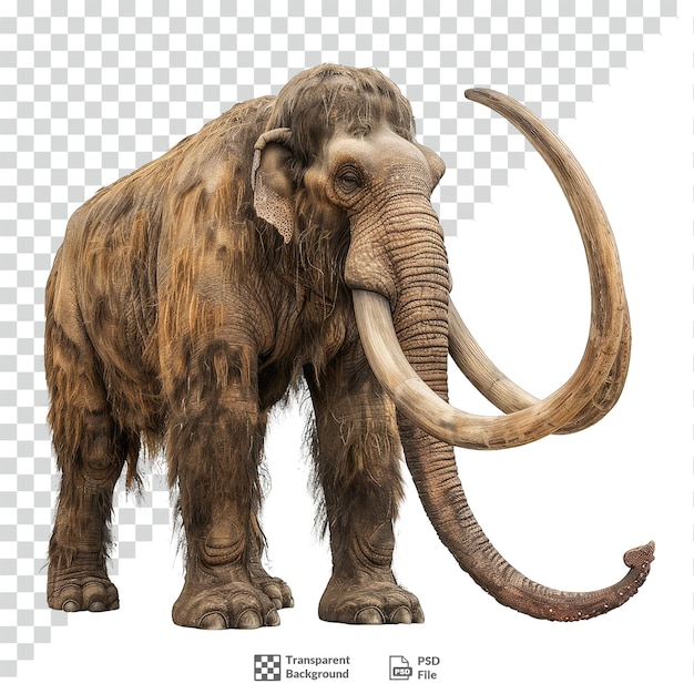 PSD mammoth transparent background