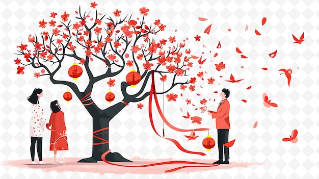 PSD a man in a red coat stands in front of a tree with the words quot autumn quot on it